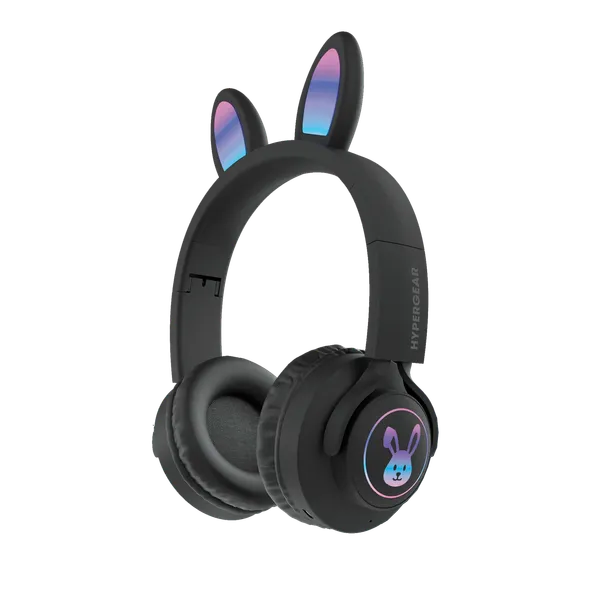 Audífonos Inalámbricos para Niños HyperGear Bunny Tracks con Luz Leds